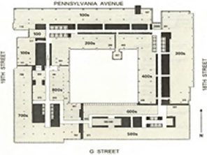 Room Numbering in World Bank Group Main Complex Building